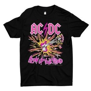 Blow Up Your Video Neon Design Shirt